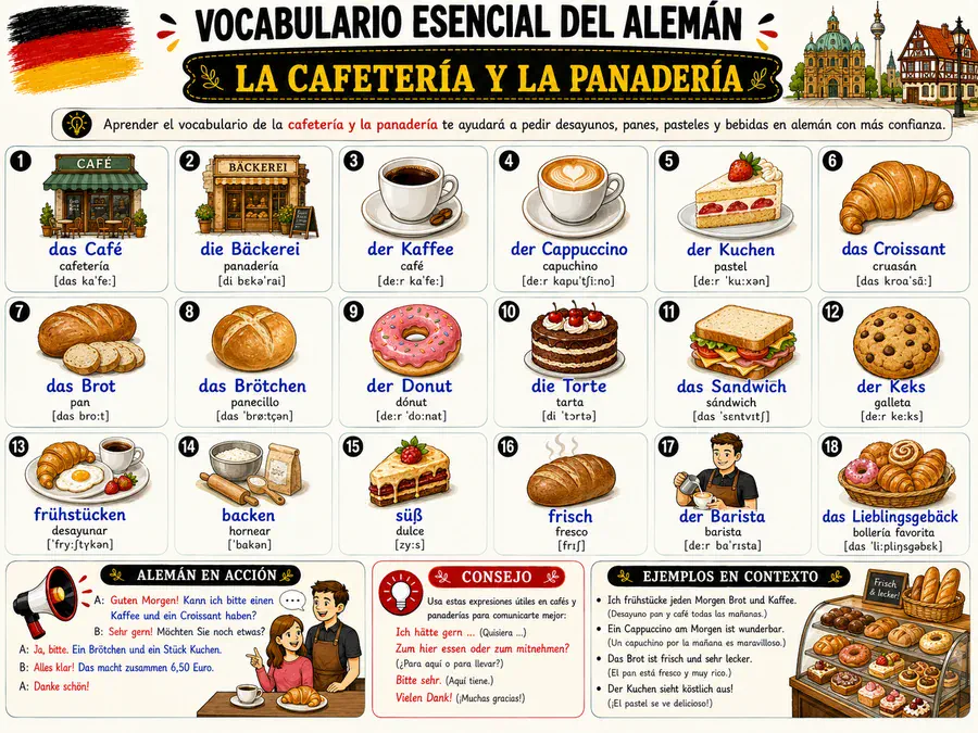 Página ilustrada del material