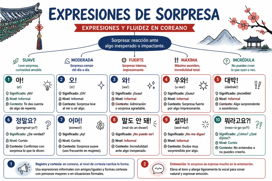 Página ilustrada del material