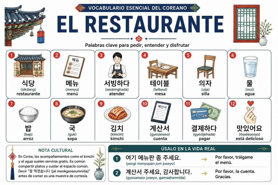 Página ilustrada del material