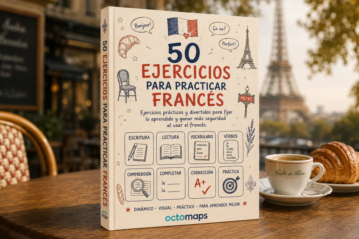 Bono 4: 50 Ejercicios para Practicar Francés