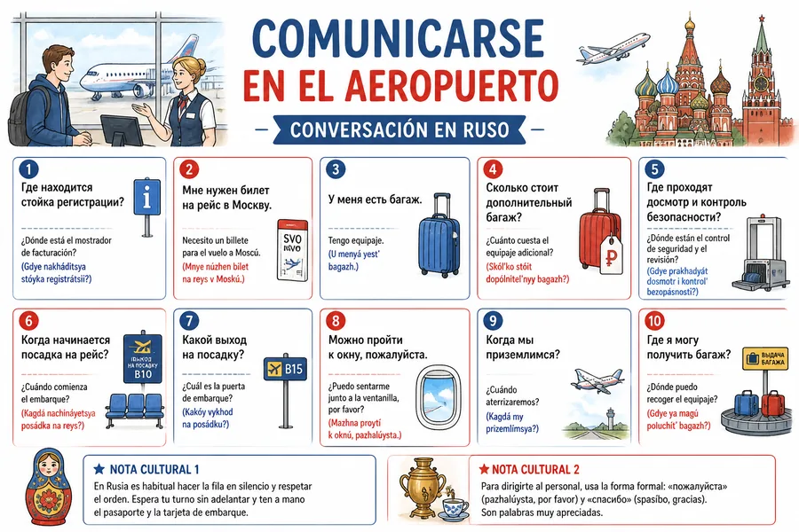 Página ilustrada del material